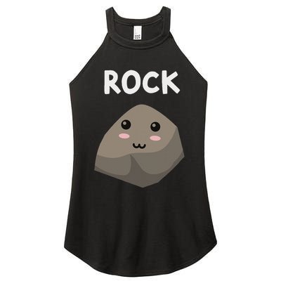 Rock Paper Scissors Matching Halloween Group Costume Women's Perfect Tri Rocker Tank