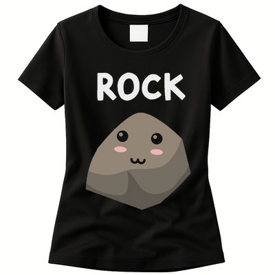 Rock Paper Scissors Matching Halloween Group Costume Womens T-Shirt