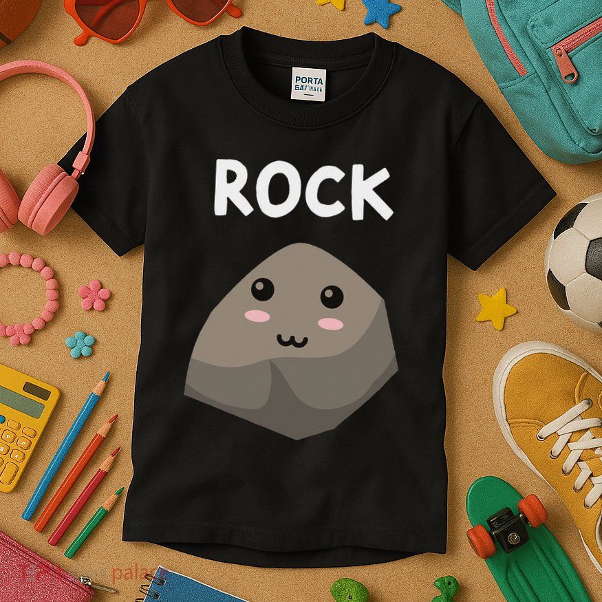Rock Paper Scissors Matching Halloween Group Costume Kids T-Shirt