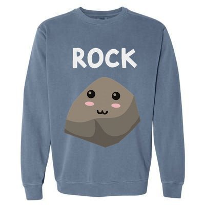 Rock Paper Scissors Matching Halloween Group Costume Garment-Dyed Sweatshirt