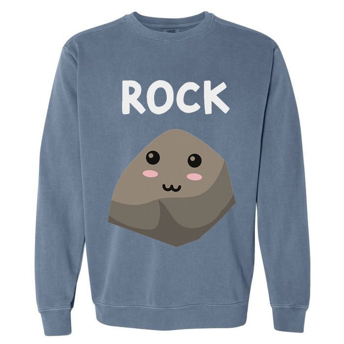 Rock Paper Scissors Matching Halloween Group Costume Garment-Dyed Sweatshirt