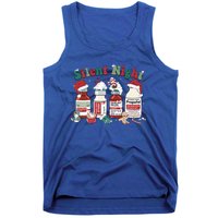 Retro Propofol Silent Night Icu Nurses Funny Merry Christmas Gift Tank Top