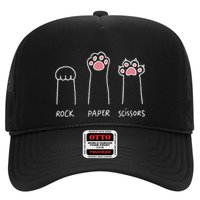 Rock Paper Scissors Cat Paws Trucker Hat