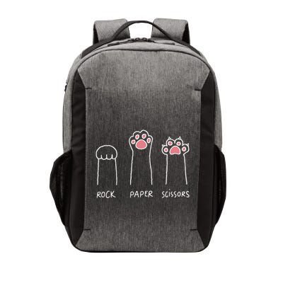Rock Paper Scissors Cat Paws Vector Backpack