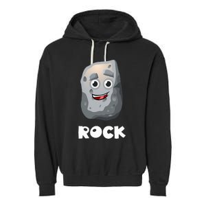 Rock Paper Scissors Group Halloween Costume Garment-Dyed Fleece Hoodie