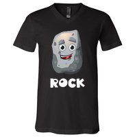 Rock Paper Scissors Group Halloween Costume V-Neck T-Shirt