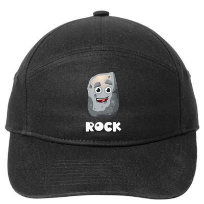 Rock Paper Scissors Group Halloween Costume 7-Panel Snapback Hat