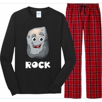 Rock Paper Scissors Group Halloween Costume Long Sleeve Pajama Set