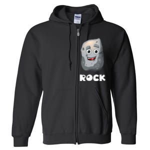 Rock Paper Scissors Group Halloween Costume Full Zip Hoodie