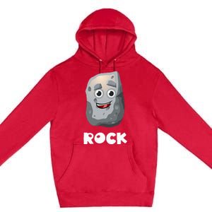 Rock Paper Scissors Group Halloween Costume Premium Pullover Hoodie