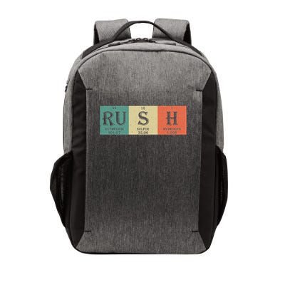 Rush Periodic Table Elements Rush Chemistry Studentfan Gift Vector Backpack