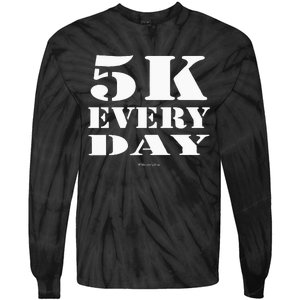 Runners Periodic Table Runner Men & WoRunning 5K Everyday Streakmen Gifts Tie-Dye Long Sleeve Shirt