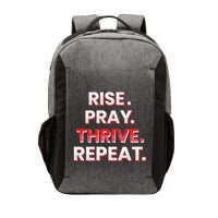 Rise. Pray. Thrive. Repeat Vector Backpack