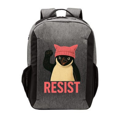 Resist Penguin Tariff Hands Off Protest March Hat USA Vector Backpack