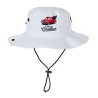 Red Pickup Truck Christmas Tree Vintage Christmas Legacy Cool Fit Booney Bucket Hat