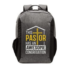 Religious Person This Pastor Has An Awesome Congregation Vector Backpack