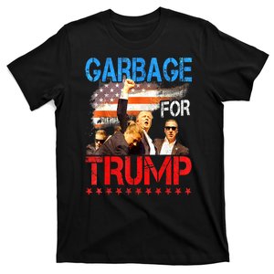 Retro Proud To Be Garbage Vote Trump President Gift T-Shirt