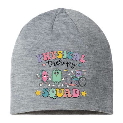 Retro Physical Therapy PT Squad Pediatric Physical Therapist Sustainable Beanie