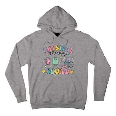 Retro Physical Therapy PT Squad Pediatric Physical Therapist Tall Hoodie