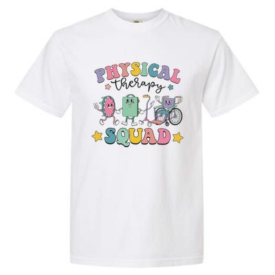 Retro Physical Therapy PT Squad Pediatric Physical Therapist Garment-Dyed Heavyweight T-Shirt