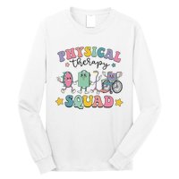 Retro Physical Therapy PT Squad Pediatric Physical Therapist Long Sleeve Shirt