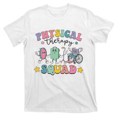 Retro Physical Therapy PT Squad Pediatric Physical Therapist T-Shirt