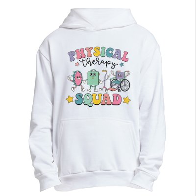 Retro Physical Therapy PT Squad Pediatric Physical Therapist Urban Pullover Hoodie