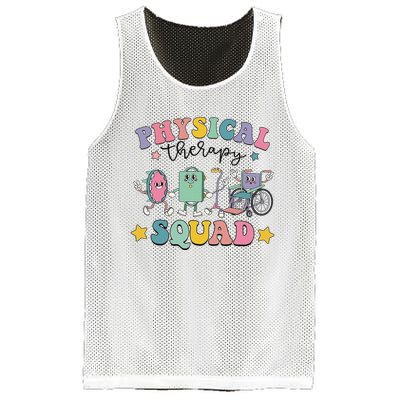 Retro Physical Therapy PT Squad Pediatric Physical Therapist Mesh Reversible Basketball Jersey Tank