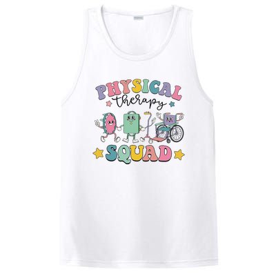 Retro Physical Therapy PT Squad Pediatric Physical Therapist PosiCharge Competitor Tank