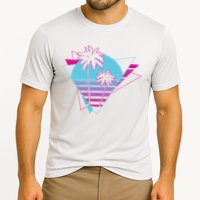 Retro Palm Tree Tropical Sunset Performance Shirt
