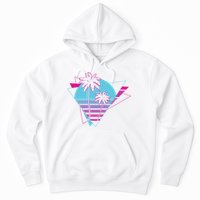Retro Palm Tree Tropical Sunset Hoodie