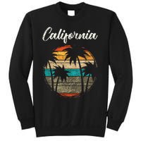 Retro Palm Trees California Sweatshirt