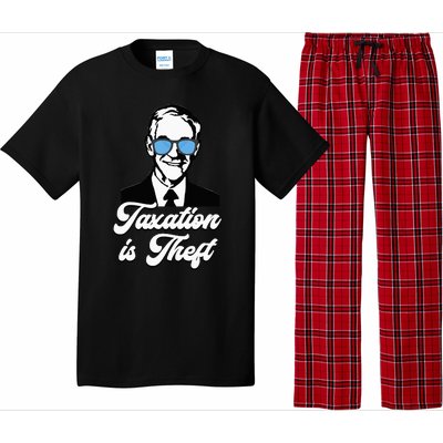 Ron Paul Taxation Is Theft Libertarian Ancap Freedom Liberty Pajama Set