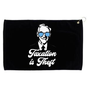 Ron Paul Taxation Is Theft Libertarian Ancap Freedom Liberty Grommeted Golf Towel