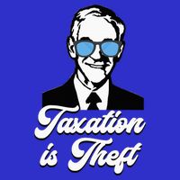 Ron Paul Taxation Is Theft Libertarian Ancap Freedom Liberty Poster