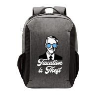 Ron Paul Taxation Is Theft Libertarian Ancap Freedom Liberty Vector Backpack