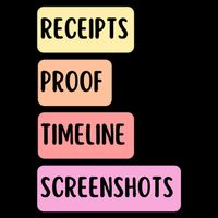 Receipts Proof Timeline Screenshots Mug