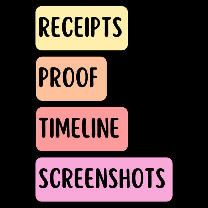 Receipts Proof Timeline Screenshots Mug