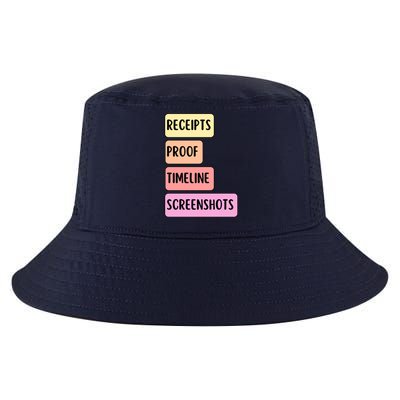 Receipts Proof Timeline Screenshots Cool Comfort Performance Bucket Hat