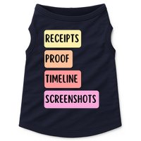 Receipts Proof Timeline Screenshots Doggie Tank