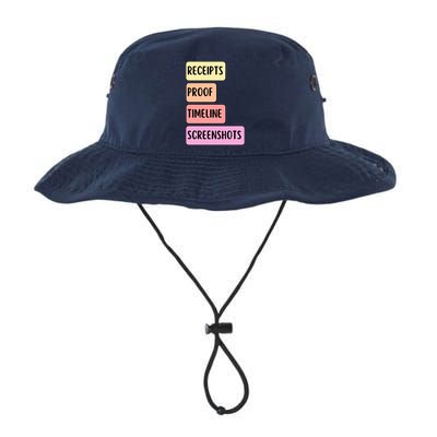 Receipts Proof Timeline Screenshots Bucket Hat