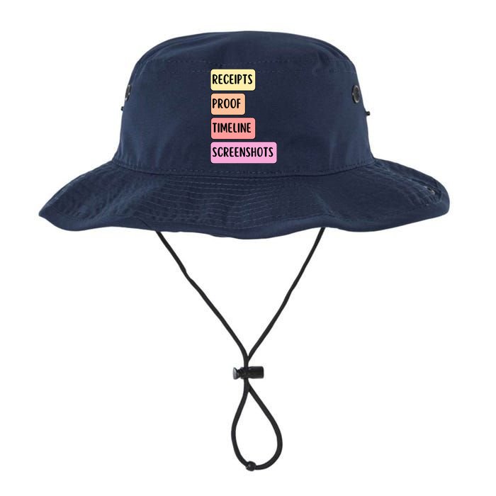 Receipts Proof Timeline Screenshots Bucket Hat