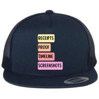 Receipts Proof Timeline Screenshots Flatbill Hat