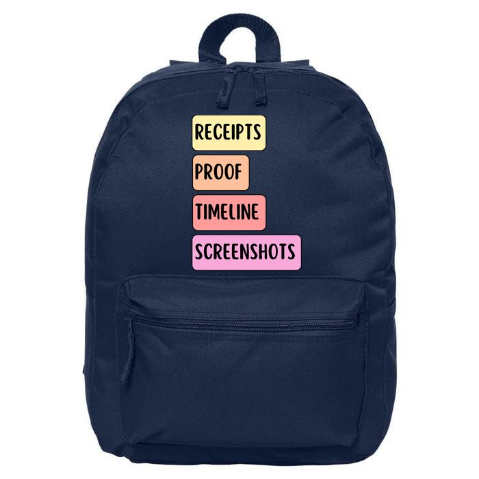 Receipts Proof Timeline Screenshots 16 in Basic Backpack