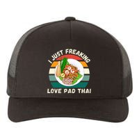 Retro Pad Thai I Just Freaking Love Pad Thai Food Lover Yupoong Adult 5-Panel Trucker Hat