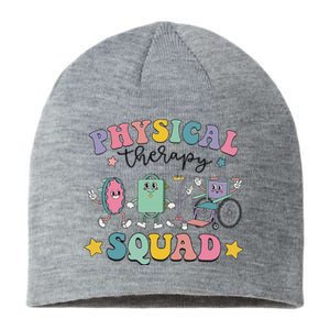 Retro Physical Therapy PT Squad Pediatric Physical Therapist Sustainable Beanie