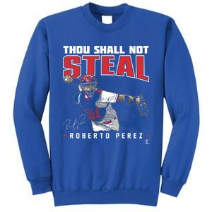 Roberto Perez Thou Shall Not Steal Funny Gift Sweatshirt