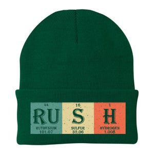 Rush Periodic Table Elements Rush Chemistry Studentfan Gift Knit Cap Winter Beanie