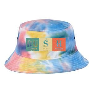 Rush Periodic Table Elements Rush Chemistry Studentfan Gift Tie Dye Newport Bucket Hat