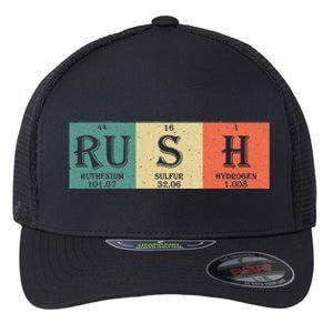 Rush Periodic Table Elements Rush Chemistry Studentfan Gift Flexfit Unipanel Trucker Cap